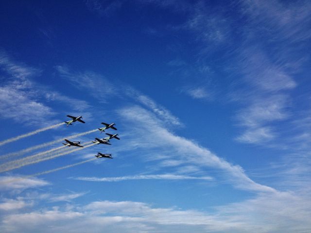 — — - Brazilian Air Force during an Airshow