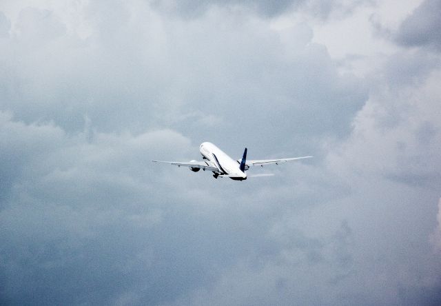 BOEING 777-300ER (F-OSYD) - Air Autral, operated by Garuda Indonesia for Hajj at Sultan Iskandar Muda International Airport Aceh