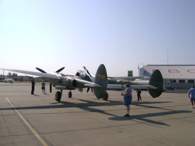 Lockheed P-38 Lightning (AMU17630) - Glacier Girl At Air-1 903-786-6001