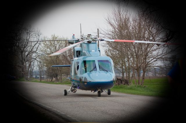 Sikorsky S-76 (N176AM) - Departing Ionia Co scene flight