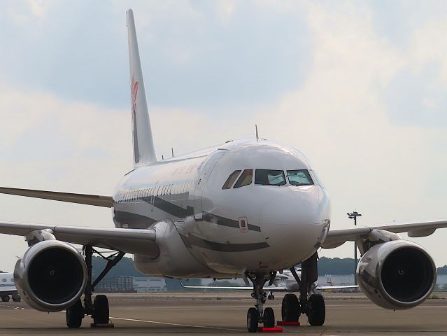 Airbus A318 (M-LILY) - Photo taken on Aug 15, 2023.