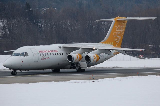 Avro RJ-100 Avroliner (SE-DST)