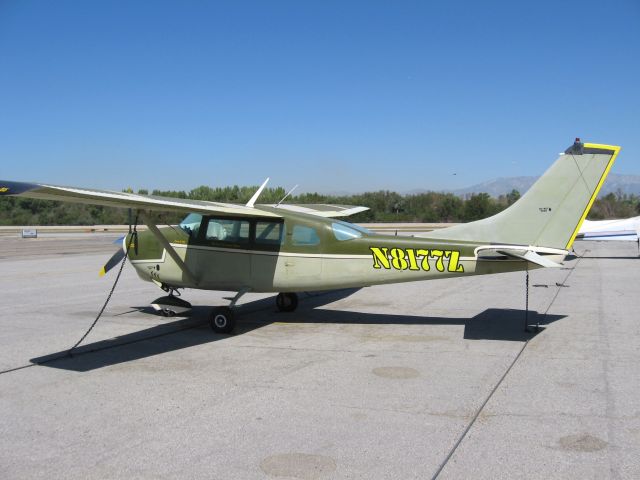 Cessna 205 (N8177Z) - At Corona Airport