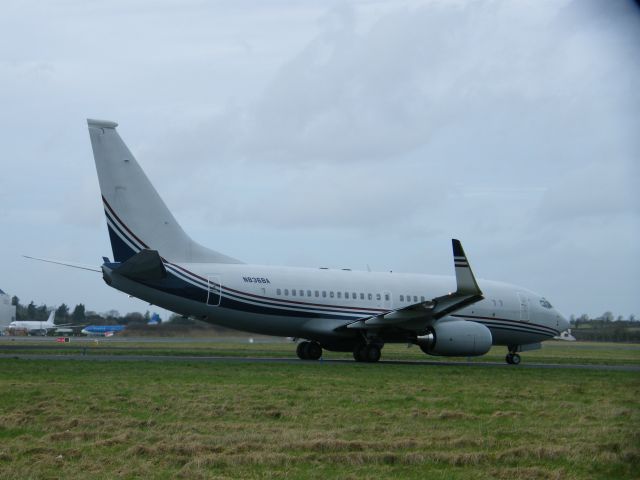 Boeing 737-700 (N836BA) - N836BA BOEING 737-7BC BBJWL  CN 30756 OF BOEING EXECUTIVE FLIGHT OPS DEP EINN 25/02/2011