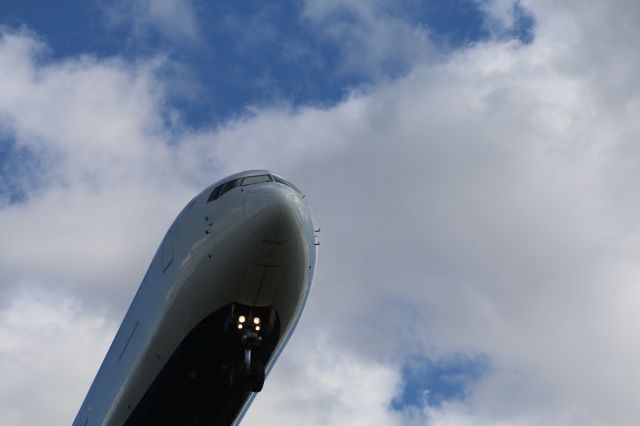 BOEING 767-400 — - Standing at the end of 27L, March 2016