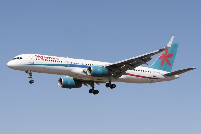 Boeing 757-200 (C-GTBB) - March 13, 2009 - arrived Toronto 