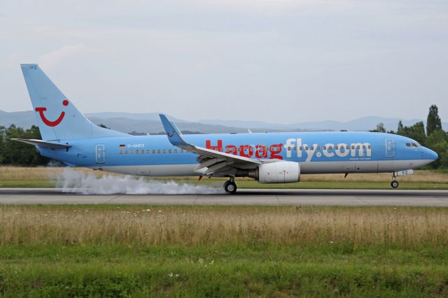 Boeing 737-800 (D-AHFZ) - "Hapagfly" livery