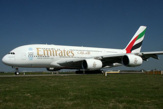 Airbus A380-800 (A6-EDH) - DEP EK148 to DXB Dubai Airport Emirates