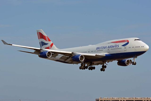 Boeing 747-400 (G-BYGE) - British Airways Boeing 747-436 G-BYGE at Phoenix Sky Harbor on August 8, 2018.