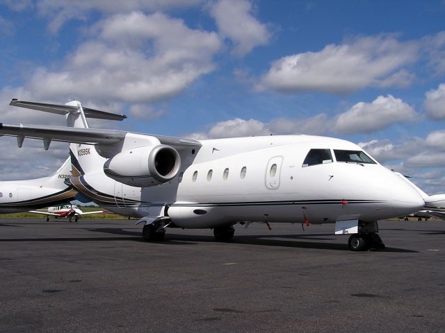 Fairchild Dornier 328JET (N359SK) - Showing off its fresh paint in ACY.