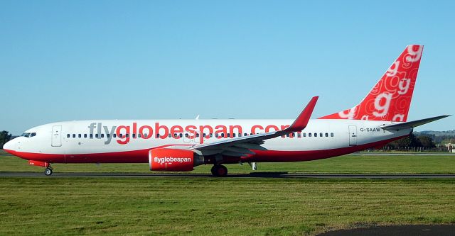 Boeing 737-700 (G-SAAW) - Globespan