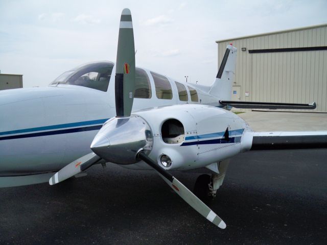 Beechcraft Baron (58) (N77LV) - McKellar-Sipes Regional Airport