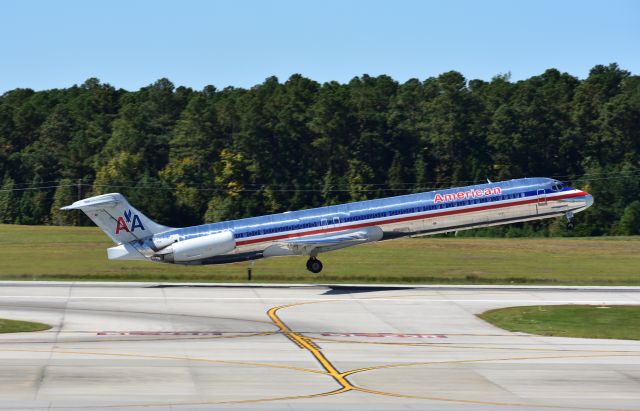 McDonnell Douglas MD-83 (N971TW) - Former TWA bird goes off to ORD.  Im going to miss this sight.