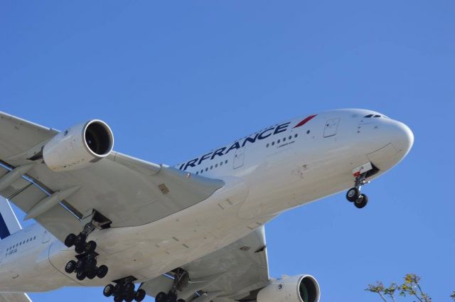 F-HPJA — - Coming in for a landing at LAX runway 24R February 2016.