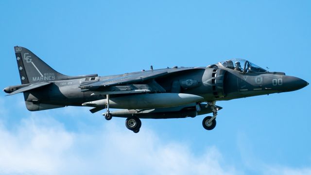 Boeing Harrier (16-5355) - SPADE11 on short final for RWY 33 at Griffiss as VMA-231 participated in a weeklong TDY at Griffiss.