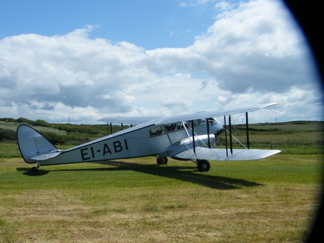 DE HAVILLAND DH-84 Dragon (EI-ABI) - EI-ABI DH 84 DRAGON RAPIDE CN 6105 SEEN HERE AT SPANISH POINT CO CLARE IRELAND JUNE 11TH 2011