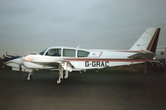 Grumman GA-7 Cougar (G-GRAC) - Seen here in Nov-91.br /br /Reregistered G-FLII 18-Dec-91.br /Registration cancelled 18-Dec-16 as permanently withdrawn from use.