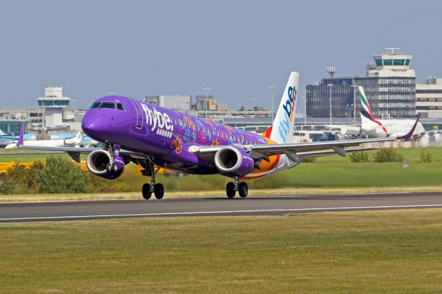 Embraer ERJ-190 (G-FBEJ) - BEE355 to Newquay.  