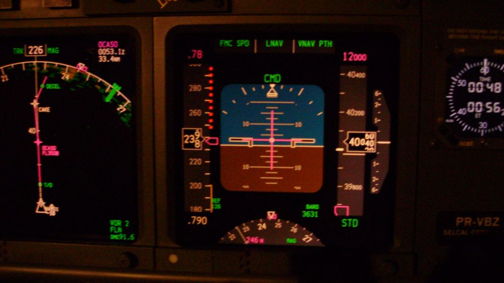 Boeing 737-700 (PR-VBZ) - In flight at FL400