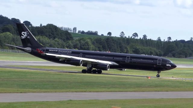 Airbus A340-300 (9H-TQM) - HiFly Malta Black Beauty