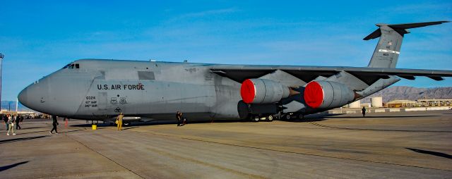 Lockheed C-5 Galaxy (86-0024) - C-5M Super Galaxy 86-0024 60th Air Mobility Wing - 349th Air Mobility Wing Travis Air Force Base - Aviation Nation 2022br /Nellis AFB (LSV / KLSV)br /USA - Nevada, November 5, 2022br /Photo: TDelCoro