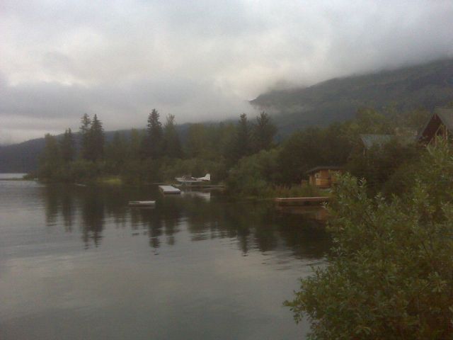 — — - Taken from a pier on Bear Lake just north of Seward, Alaska.  