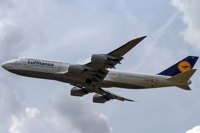 BOEING 747-8 (D-ABYP) - 1500 th Boeing 747