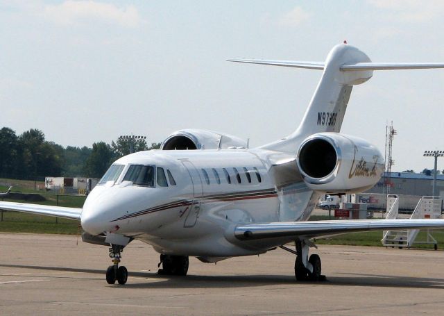 Cessna Citation X (N979QS) - Parked at Shreveport Regional.