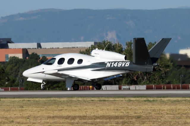 Cirrus Vision SF50 (N149VB) - Sat, Aug 1, 2020 at 8:09 AM