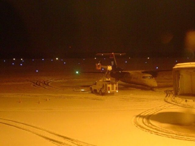 de Havilland Dash 8-100 — - Deicing.  Taken March 2009.
