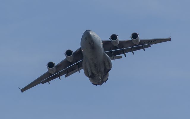 Boeing Globemaster III (99-0065) - Boeing C-17A Globemaster seen during pattern work at Rick Husband International Airport on March 26th, 2009.