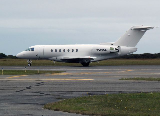 Hawker Beechcraft 4000 (N899AK) - Rollout after a perfect landing. Reversers deployed. No location as per request of the aircraft owner.