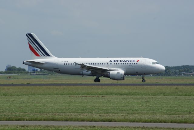 Airbus A319 (F-GRHK) - Air France A319-111 cn1190