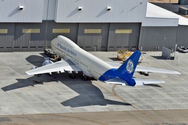 BOEING 747-100 (N747GE) - GE engine test bed