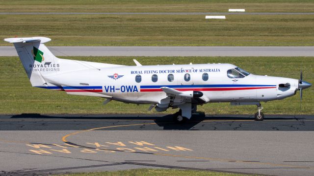 Pilatus PC-12 (VH-OWA)