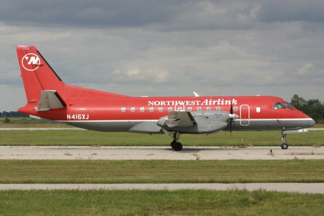 Saab 340 (N416XJ) - September 4, 2006 - arrived London