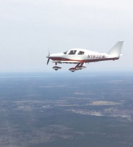 N193DW — - Flight over texas.