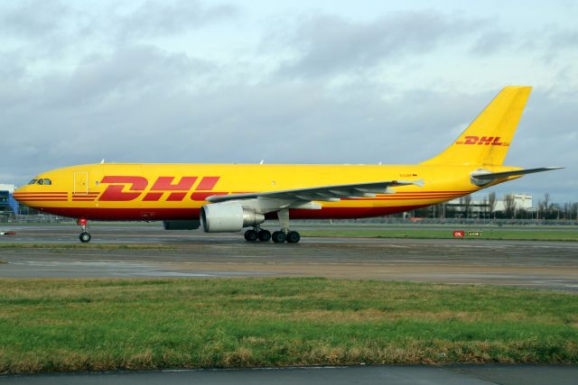 Airbus A300F4-600 (D-AZMP) - Taxiing to Stand 614 on 4-Feb-24 arriving from LIMC as BCS35P.