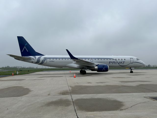 Embraer ERJ-190 (N111NH) - April 16, 2023 - dull cloudy day
