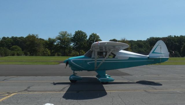 Piper PA-22 Tri-Pacer (N3732P) - Shown taxiing is this 1955 Piper Tri-Pacer  PA-22-150 in the Summer of 2020.