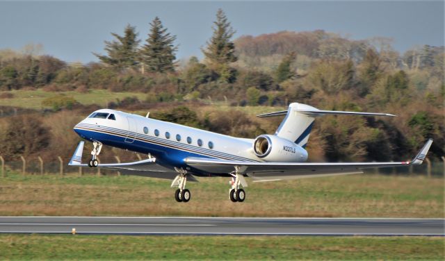 Gulfstream Aerospace Gulfstream V (N337LS) - las vegas sands g550 n337ls dep shannon 15/1/20.