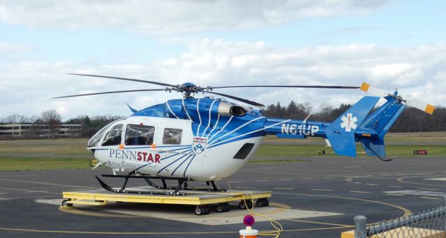 KAWASAKI EC-145 (N61UP) - Shown here is a 2012 Kawasaki Eurocopter EC-145 Medevac Rotorcraft in the Autumn of 2020.