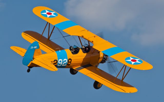 Boeing PT-17 Kaydet (ZS-MIC) - Stearman at Petit.