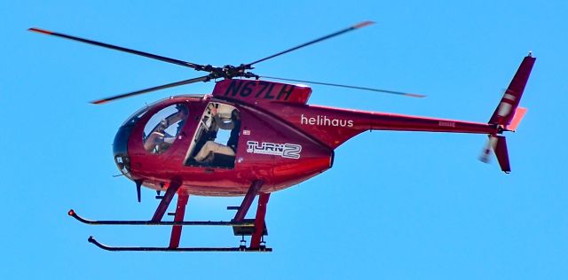 MD Helicopters MD 500 (N67LH) - N67LH Hughes 369HS s/n 630484 Turn 2 TV Productions - North Las Vegas Airport  KVGTbr /Photo: TDelCorobr /April 19, 2024