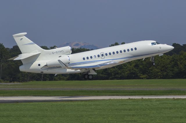 Dassault Falcon 7X (G-STMT) - Questions about this photo can be sent to Info@FlewShots.com