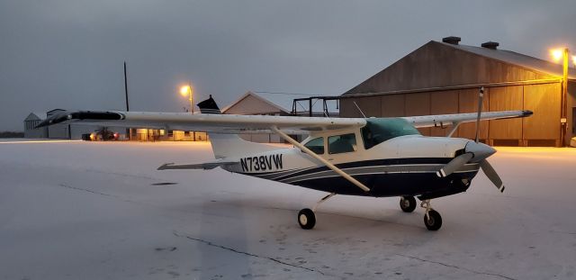 N738VW — - Flight from KBZN to KFWS.  Had to land at Monte Vista,  Colorado after flying into the back end of a January 2021 snowfall.  Nice people and town. 