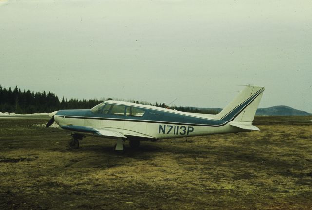 Piper PA-24 Comanche (N7113P) - Taken 1970 by Mike Skahill