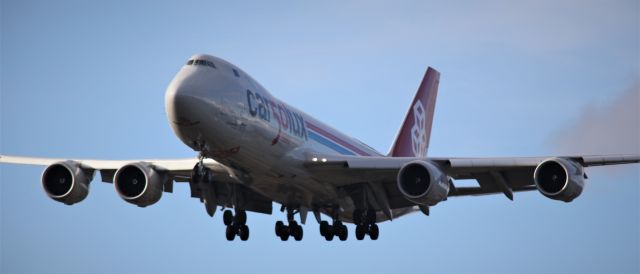 BOEING 747-8 (LX-VCC) - LUX-SEA   4-3-2023