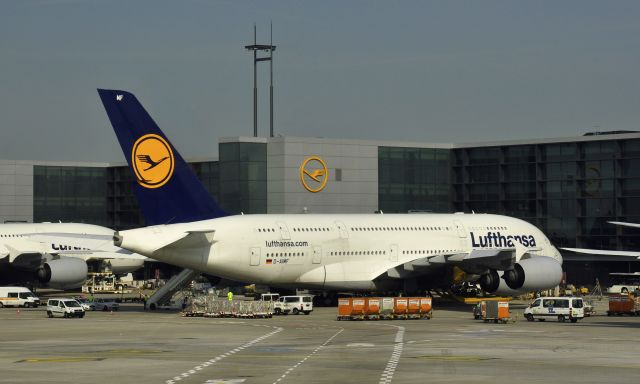 Airbus A380-800 (D-AIMF) - Lufthansa Airbus A380-841 D-AIMF in Frankfurt 