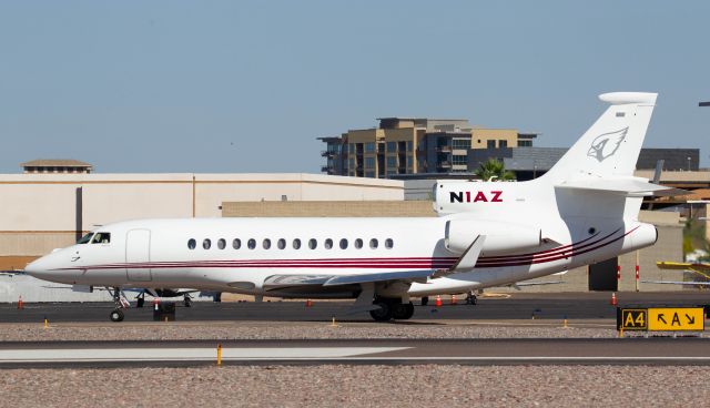 Dassault Falcon 7X (N1AZ) - Spotted at Scottsdale on May-3-2020